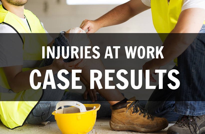 Workplace Injury Case