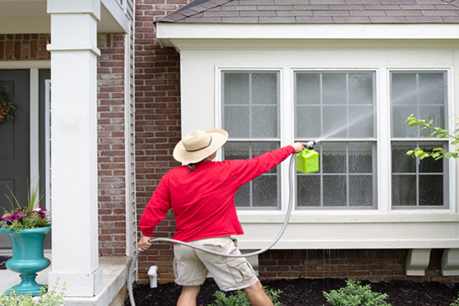 How Pressure Washing and Soft Washing Can Enhance Curb Appeal for Your Home or Business